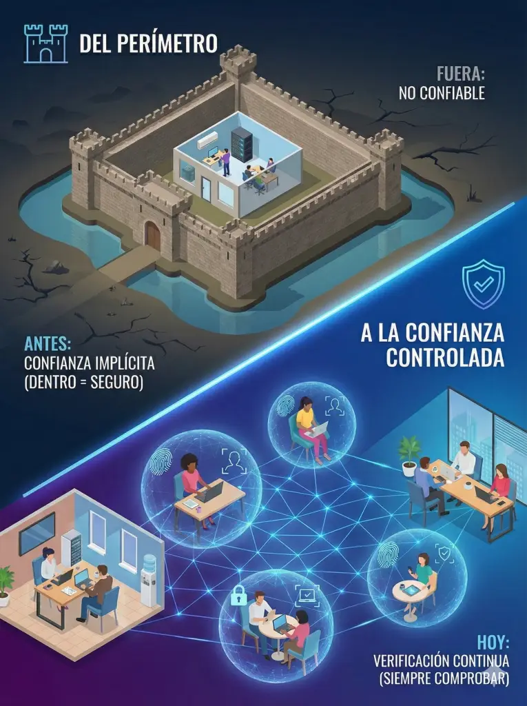 Antes y el despúes de usar seguridad en tu empresa