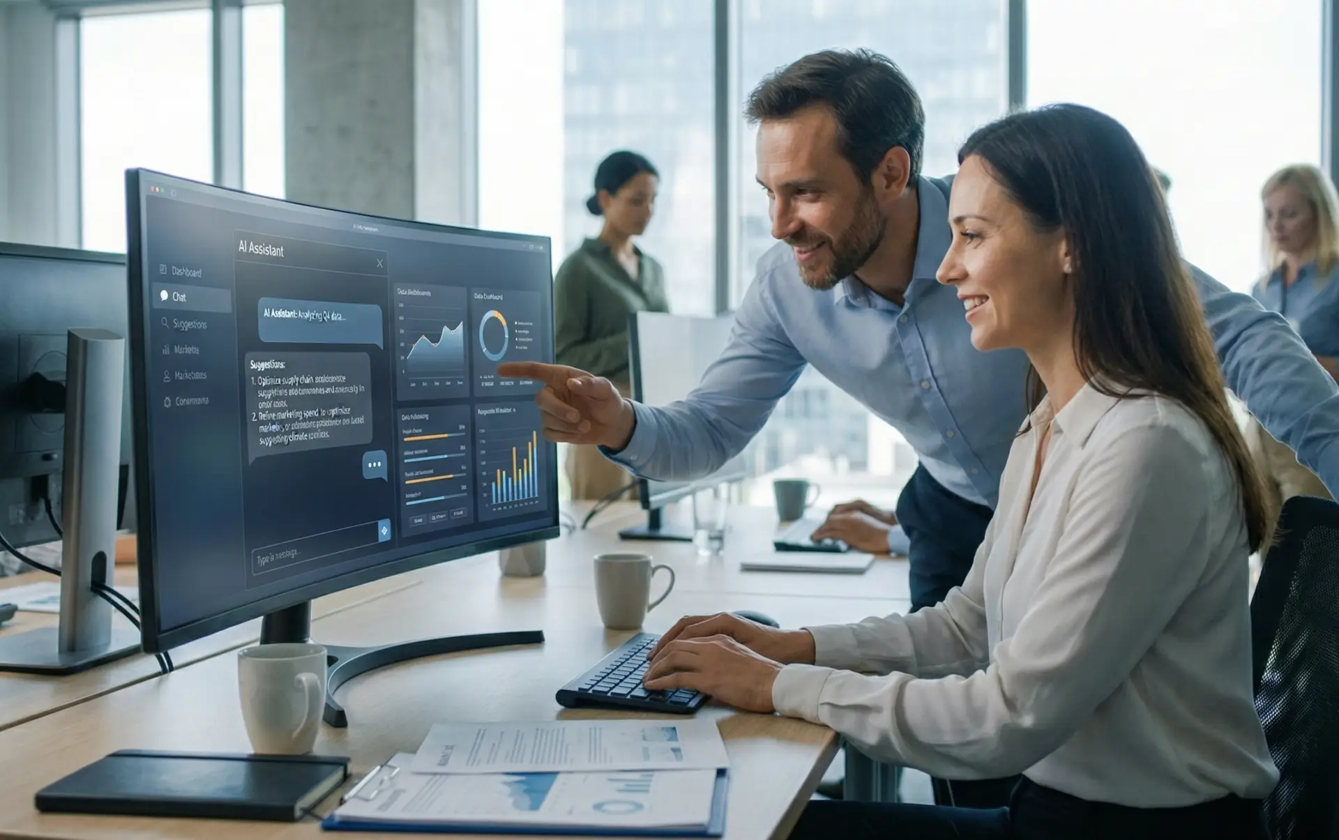 Uso estratégico de IA en pequeñas y medianas empresas