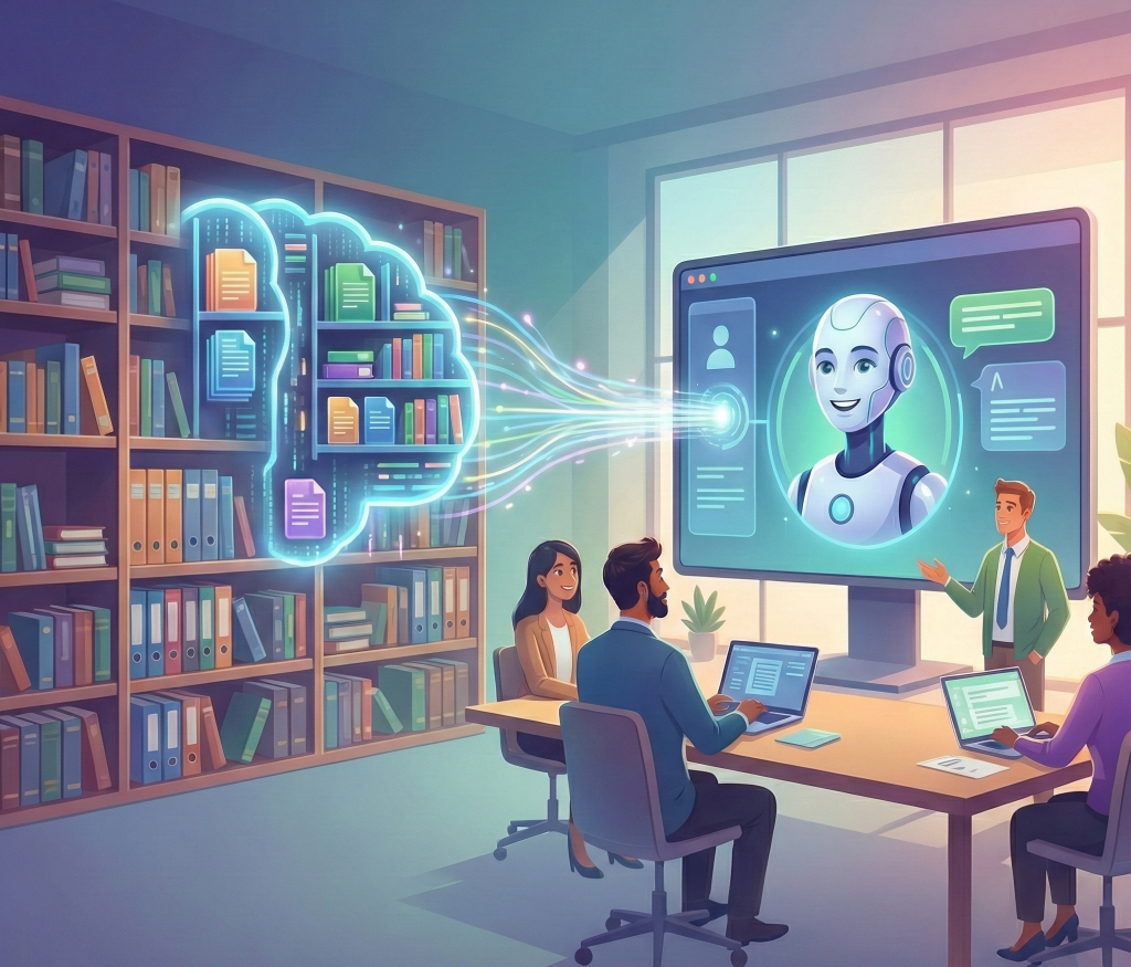 RAG con datos empresariales para que la IA responda usando documentos internos de la empresa