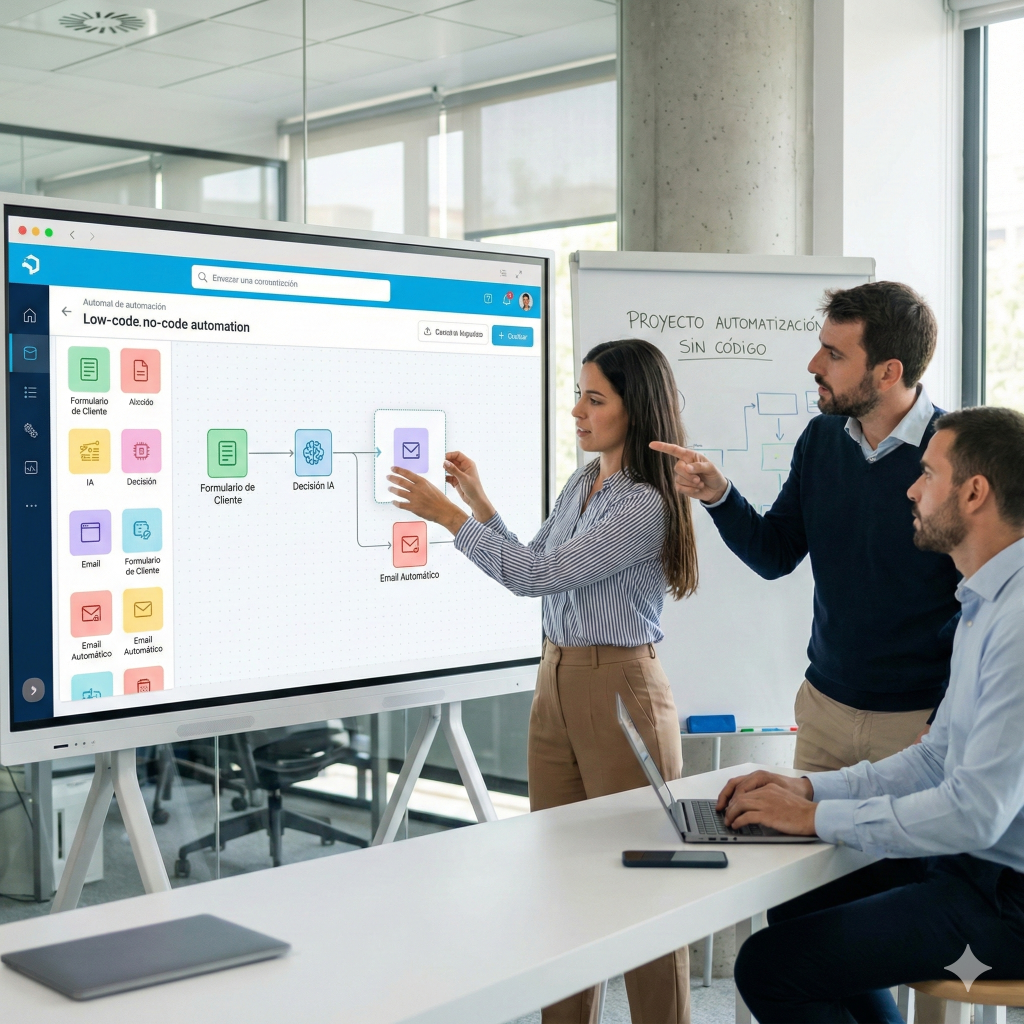 Automatización Low-Code y No-Code